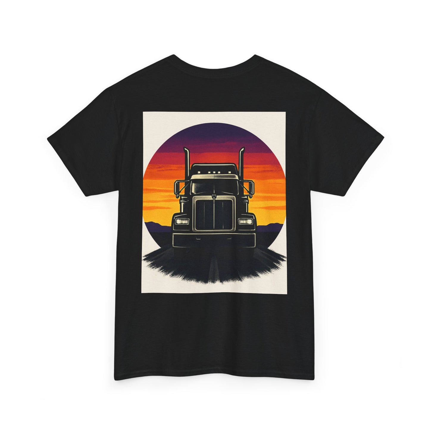 Stylish Truck Graphic Tee - Perfect for Truck Lovers, Casual Wear, Gift for Him/Her, Road Trip Apparel, Unisex Heavy Cotton Shirt
