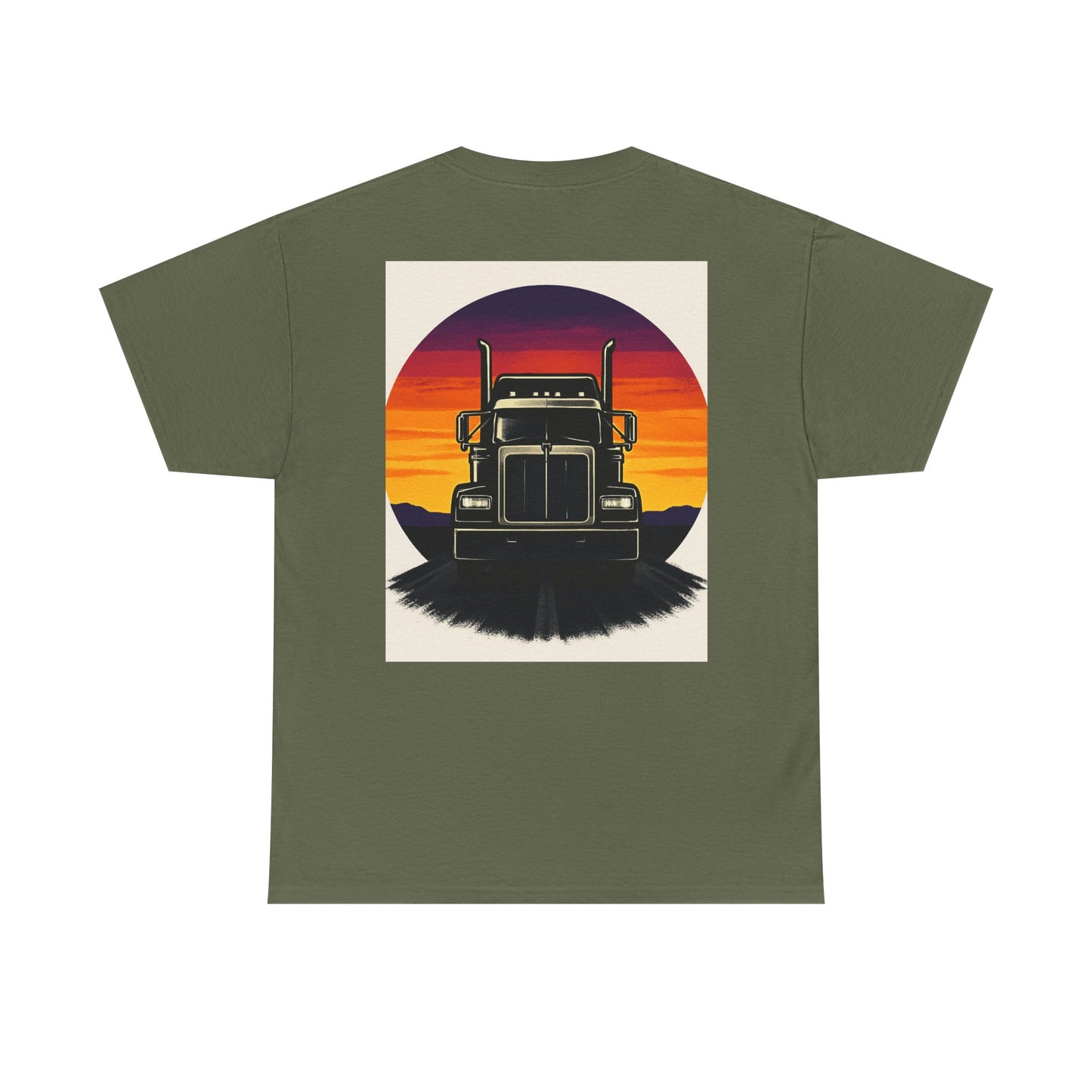 Stylish Truck Graphic Tee - Perfect for Truck Lovers, Casual Wear, Gift for Him/Her, Road Trip Apparel, Unisex Heavy Cotton Shirt