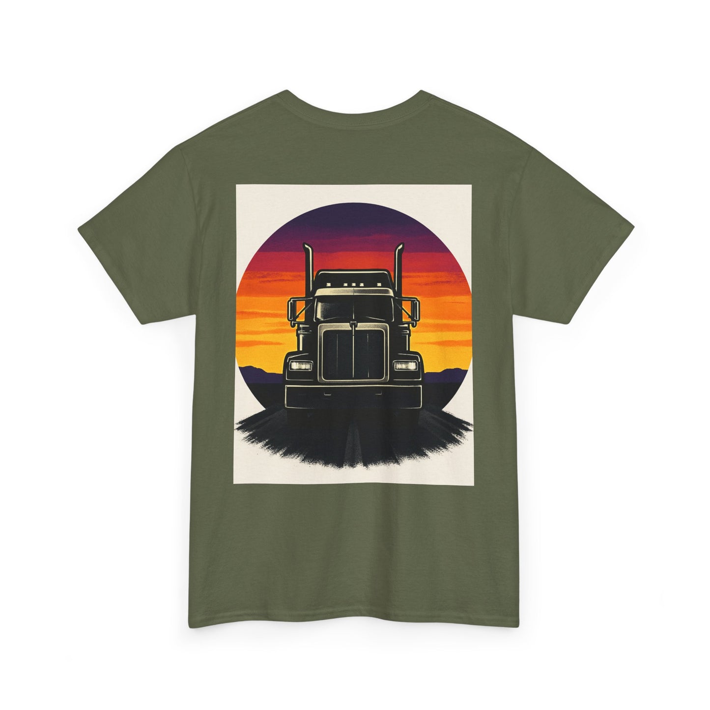 Stylish Truck Graphic Tee - Perfect for Truck Lovers, Casual Wear, Gift for Him/Her, Road Trip Apparel, Unisex Heavy Cotton Shirt