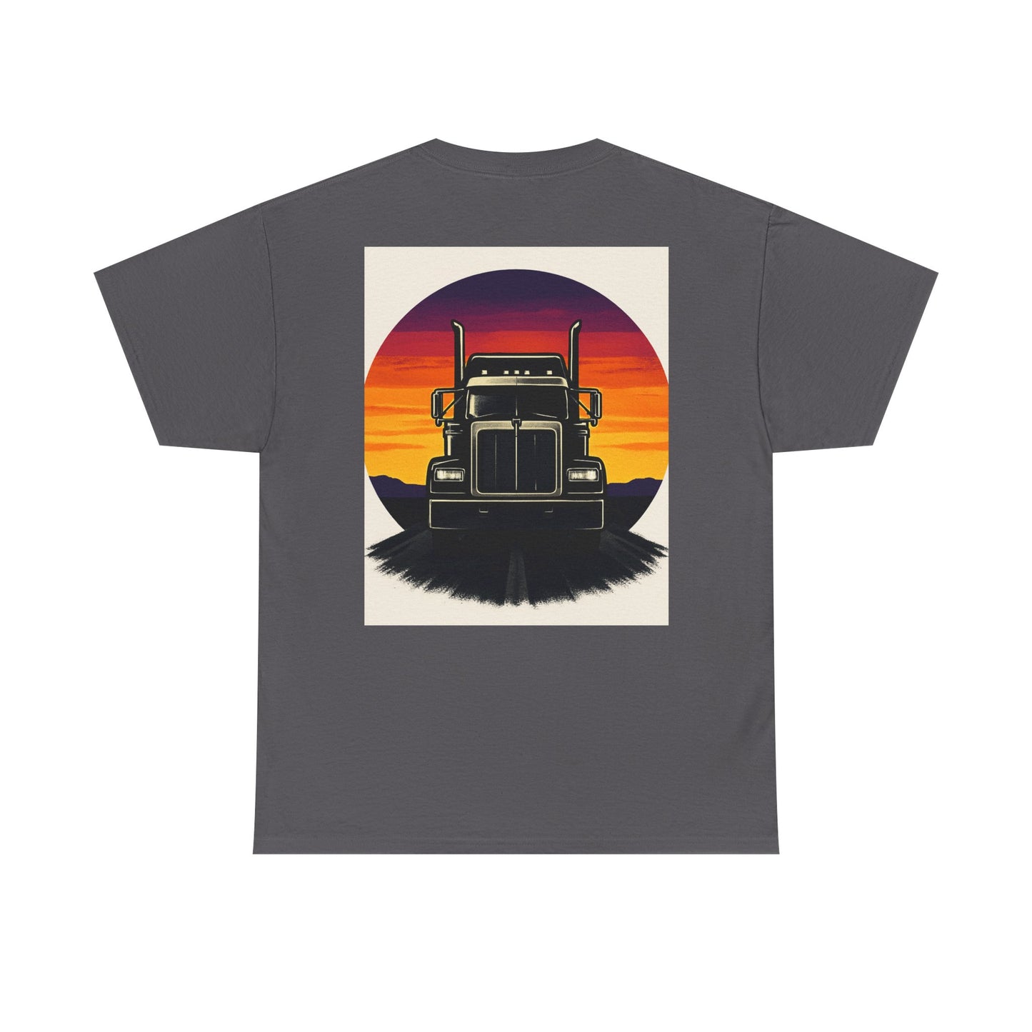 Stylish Truck Graphic Tee - Perfect for Truck Lovers, Casual Wear, Gift for Him/Her, Road Trip Apparel, Unisex Heavy Cotton Shirt