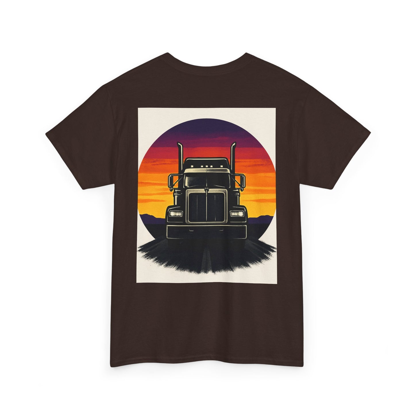 Stylish Truck Graphic Tee - Perfect for Truck Lovers, Casual Wear, Gift for Him/Her, Road Trip Apparel, Unisex Heavy Cotton Shirt