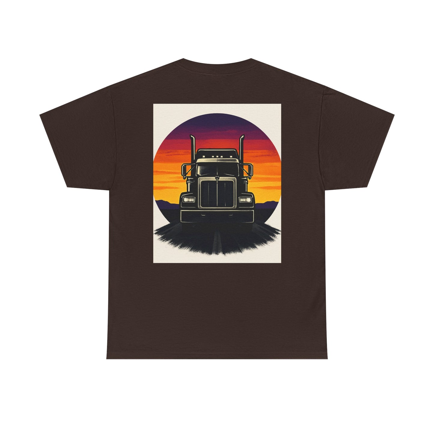 Stylish Truck Graphic Tee - Perfect for Truck Lovers, Casual Wear, Gift for Him/Her, Road Trip Apparel, Unisex Heavy Cotton Shirt
