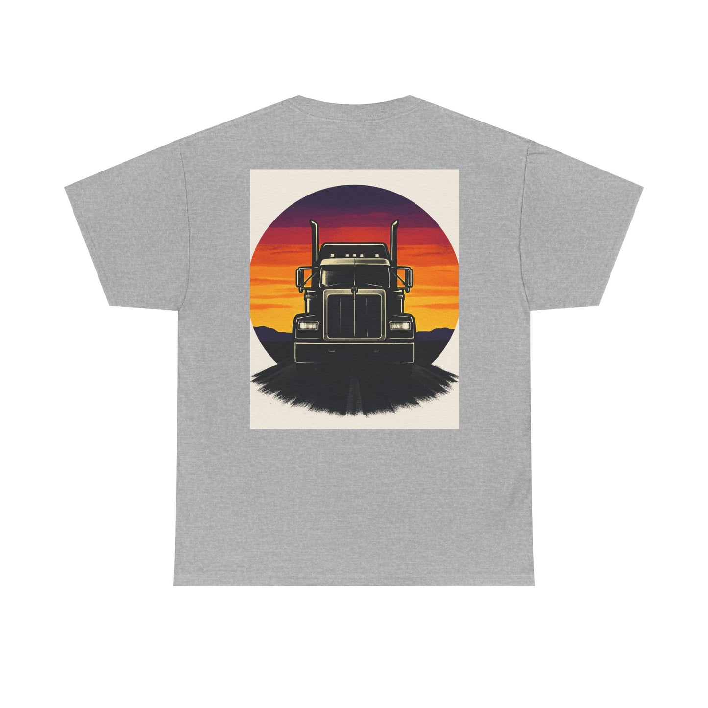 Stylish Truck Graphic Tee - Perfect for Truck Lovers, Casual Wear, Gift for Him/Her, Road Trip Apparel, Unisex Heavy Cotton Shirt