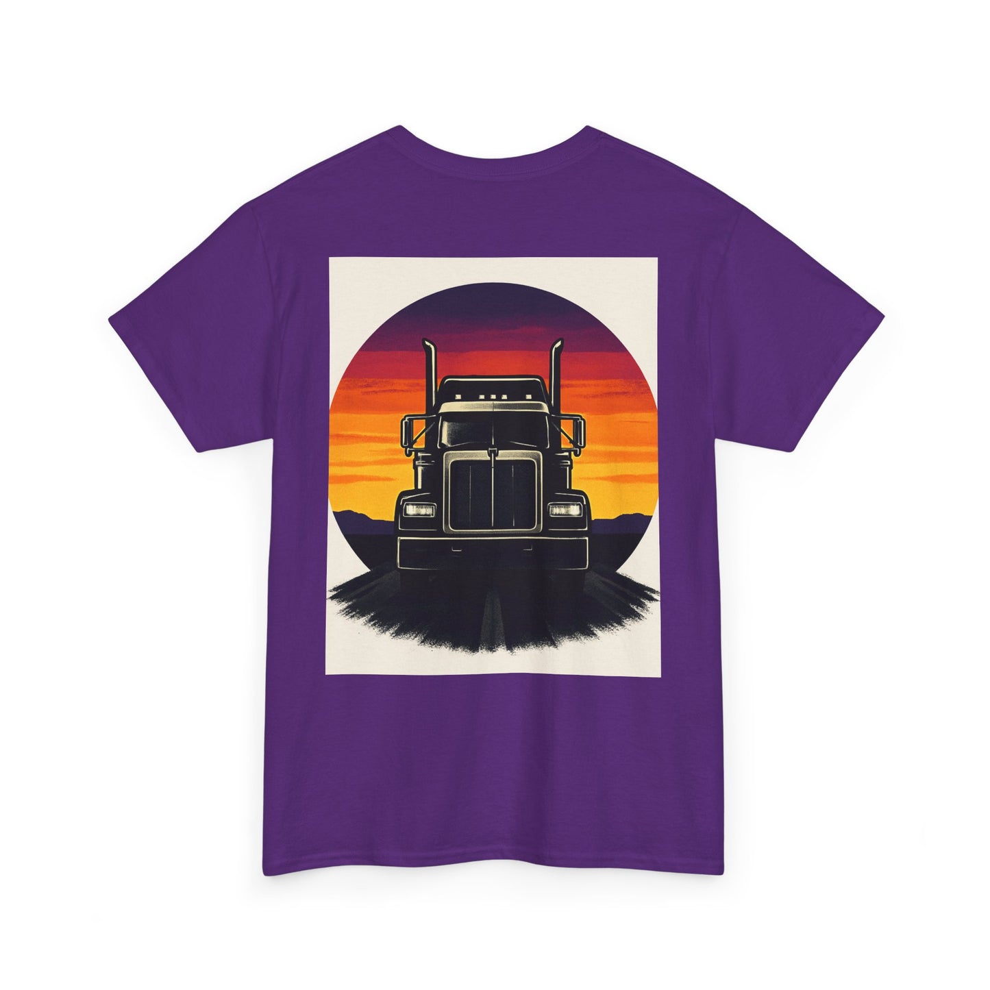 Stylish Truck Graphic Tee - Perfect for Truck Lovers, Casual Wear, Gift for Him/Her, Road Trip Apparel, Unisex Heavy Cotton Shirt