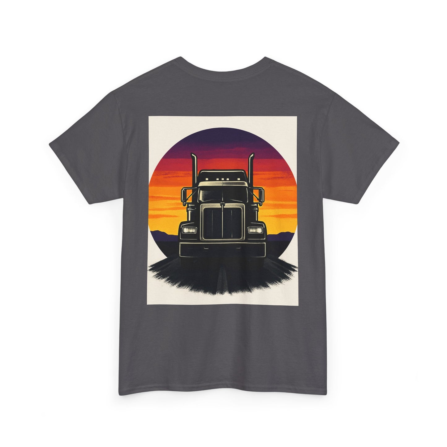 Stylish Truck Graphic Tee - Perfect for Truck Lovers, Casual Wear, Gift for Him/Her, Road Trip Apparel, Unisex Heavy Cotton Shirt