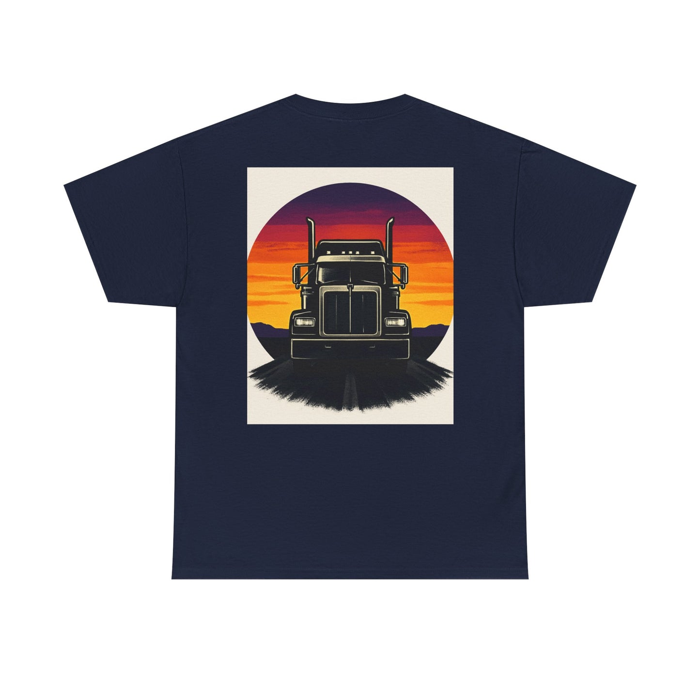 Stylish Truck Graphic Tee - Perfect for Truck Lovers, Casual Wear, Gift for Him/Her, Road Trip Apparel, Unisex Heavy Cotton Shirt